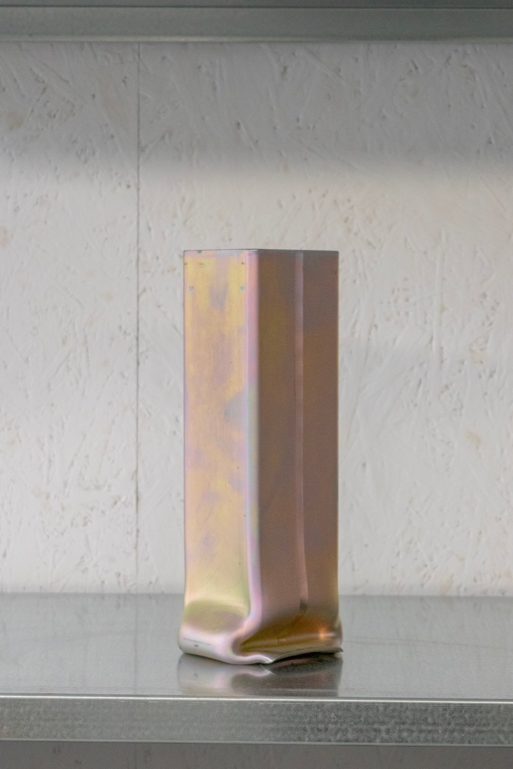 Image of SAMPLE ** Pressure Vase Square Tall, Zinc Plated #10