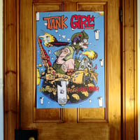 Image 2 of Tank Girl Giant Poster Magazine #1 with bonus prints and cards