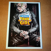 Image 4 of Tank Girl Giant Poster Magazine #1 with bonus prints and cards