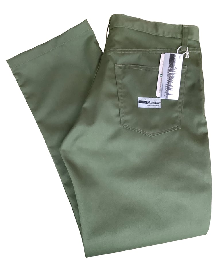 Image of DOMEstics. Army Green Cargo pant
