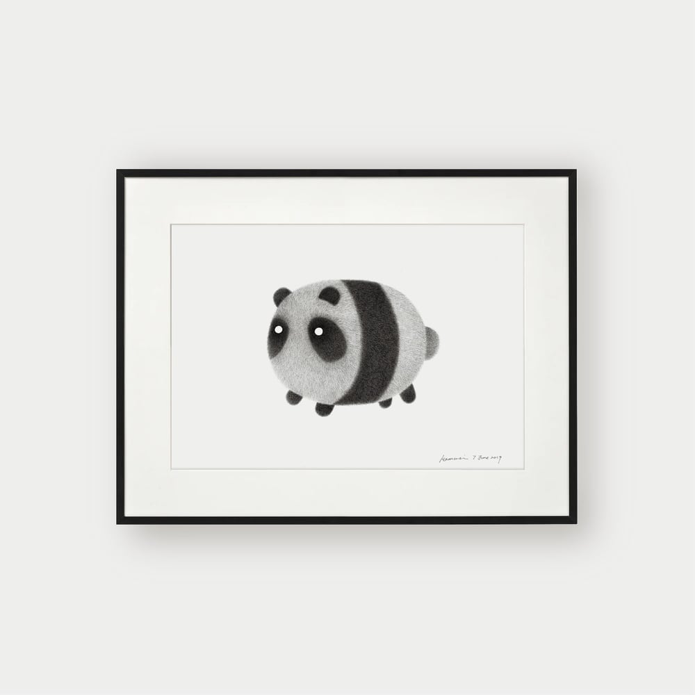 Image of Chubby Panda Original Artwork