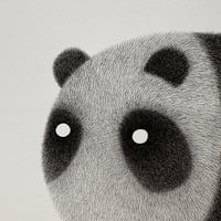 Image 2 of Chubby Panda Original Artwork