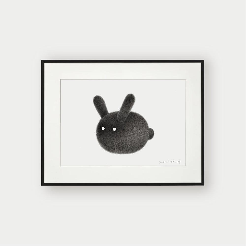 Image of Chubby Rabbit Original Artwork
