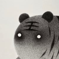 Image 2 of Chubby Tiger Original Artwork