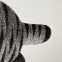 Image 3 of Chubby Tiger Original Artwork