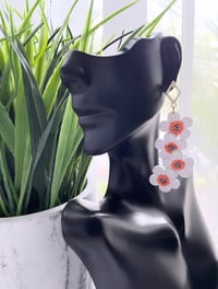 Image 1 of Sophie White Dangle Flowers 