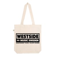 WESTSIDE MUSIC LOGO TOTE