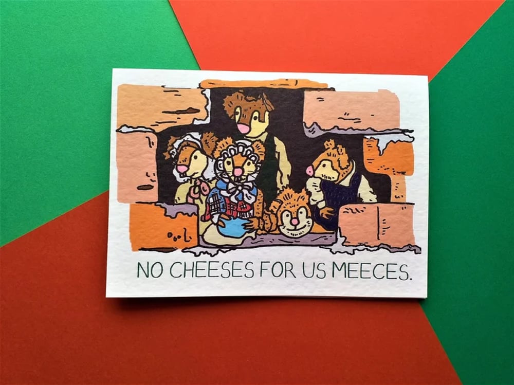Image of Muppet Christmas Carol A6 greeting cards - various!