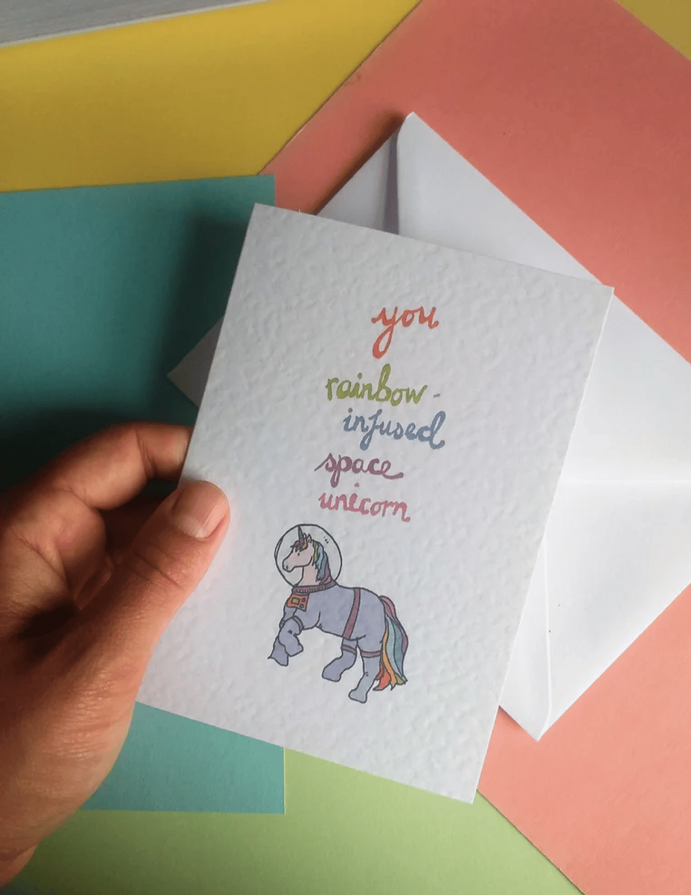 Image of Parks and Recreation - Leslie Knope compliments various  - A6 card with envelope