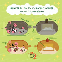 Image 3 of Hamter Pouch [EARLY BIRD PREORDER]