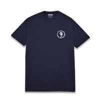 Image 1 of SKIES THE LIMIT HEAVYWEIGHT TEE - NAVY