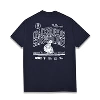 Image 2 of SKIES THE LIMIT HEAVYWEIGHT TEE - NAVY