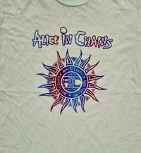 Image 2 of Alice in Chains mint green tee