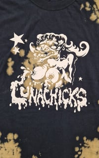 Image 3 of Lunachicks one off bleached shirt (version 2)