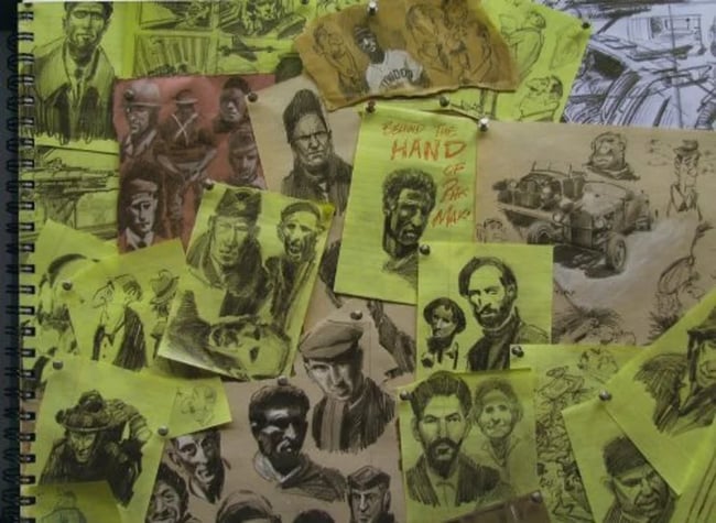 Rik Maki sketchbooks