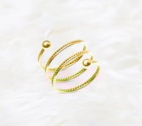 Image 5 of Gold Coil Ring 