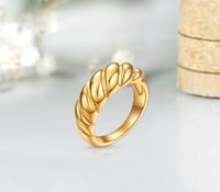 Image 1 of Croissant Ring | Gold