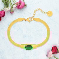 Image 4 of Herringbone Necklace 