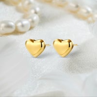 Image 1 of Sweetheart Stud Earrings