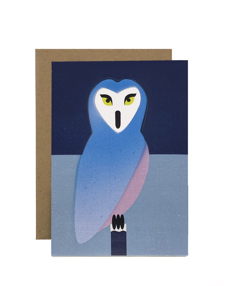 Image of Snow Owl - Flip Card