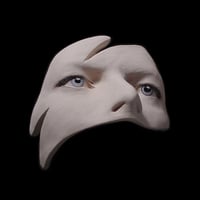 Image 10 of David Bowie 'Eyes' Painted Ceramic Sculpture