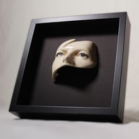 Image 2 of David Bowie 'Eyes' Painted Ceramic Sculpture