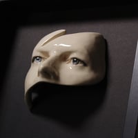 Image 3 of David Bowie 'Eyes' Painted Ceramic Sculpture
