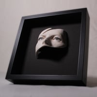 Image 9 of David Bowie 'Eyes' Painted Ceramic Sculpture