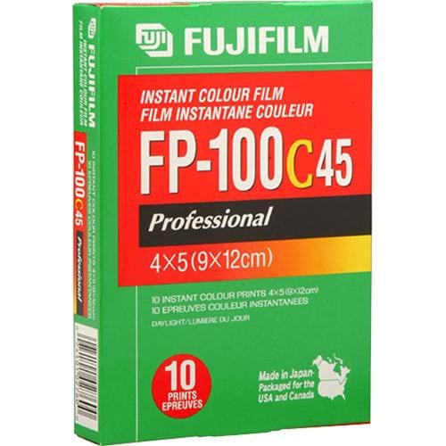 Image of Fuji Packflm Instant peel apart film (FP100C45, FP100C, FP3000B45, FP3000B)