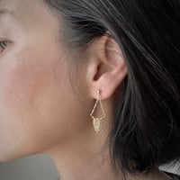 Image 1 of Macrame earrings