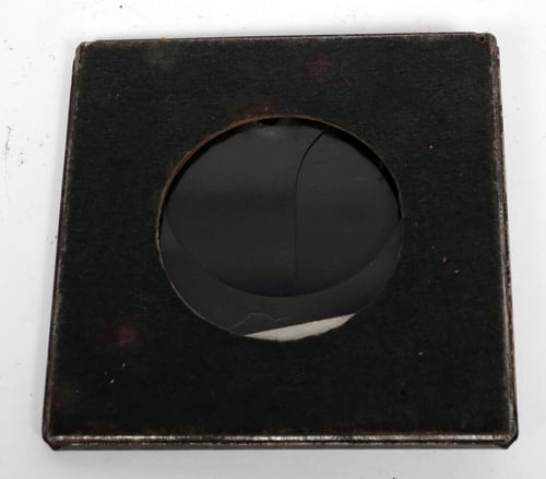 Image of Packard shutter #5 for large format cameras Opening 2.5" outer size 5" #9301