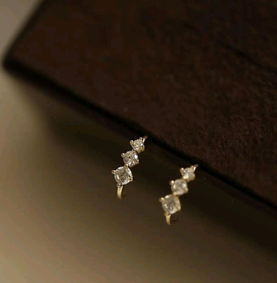 Image of Brilla Half Hoop Earrings
