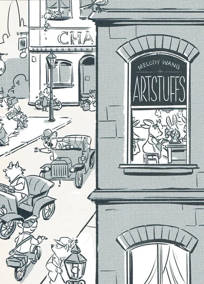 Artstuffs - Melody Wang - signed + card