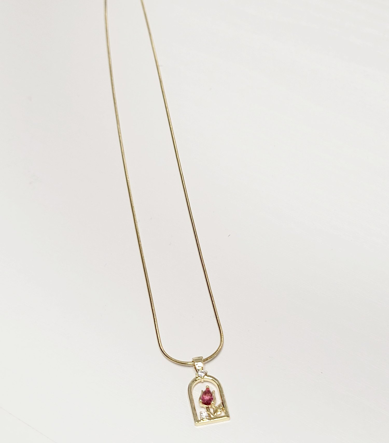 Image of Belle Rose Necklace 