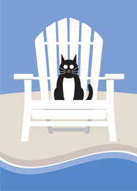 Image 5 of Beach Chair Cat Collection
