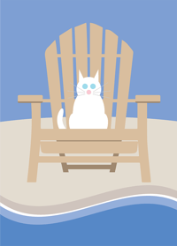 Image 6 of Beach Chair Cat Collection