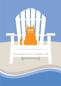 Image 4 of Beach Chair Cat Collection