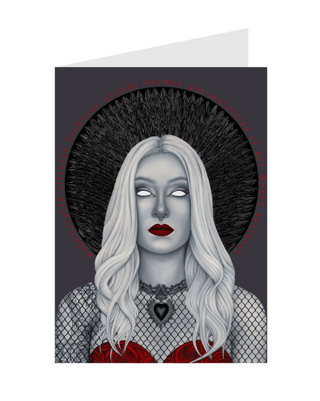 Lucretia Greeting Card