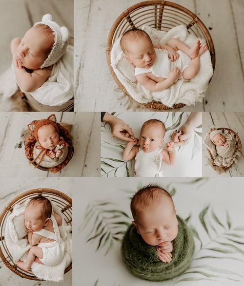 Image of Simply Wrapped Newborn Session