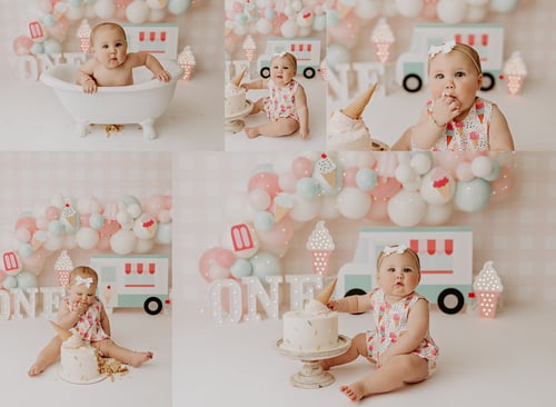 Image of Newborn and Cake Smash Package