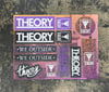 THEORY 8.5" X 11" STICKER SHEET