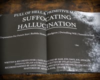 Image 4 of Full of Hell & Primitive Man "Suffocating Hallucination" LP