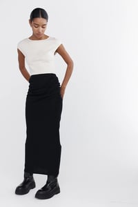 Image 1 of maple Sofina merino skirt