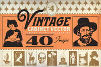 Image 1 of Vintage Cabinet Vector Vol.4