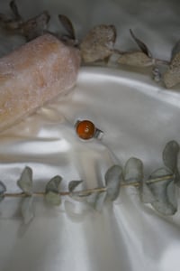 Image 1 of Fiery Carnelian Ring / Stainless Steel