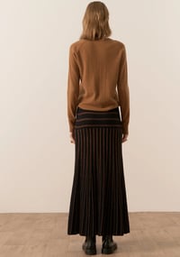 Image 4 of pol cashmere crew toffee