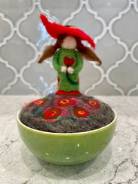 Image 1 of Poppy Field Fairy Pincushion