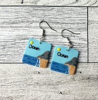 Landform: Ocean Earrings 