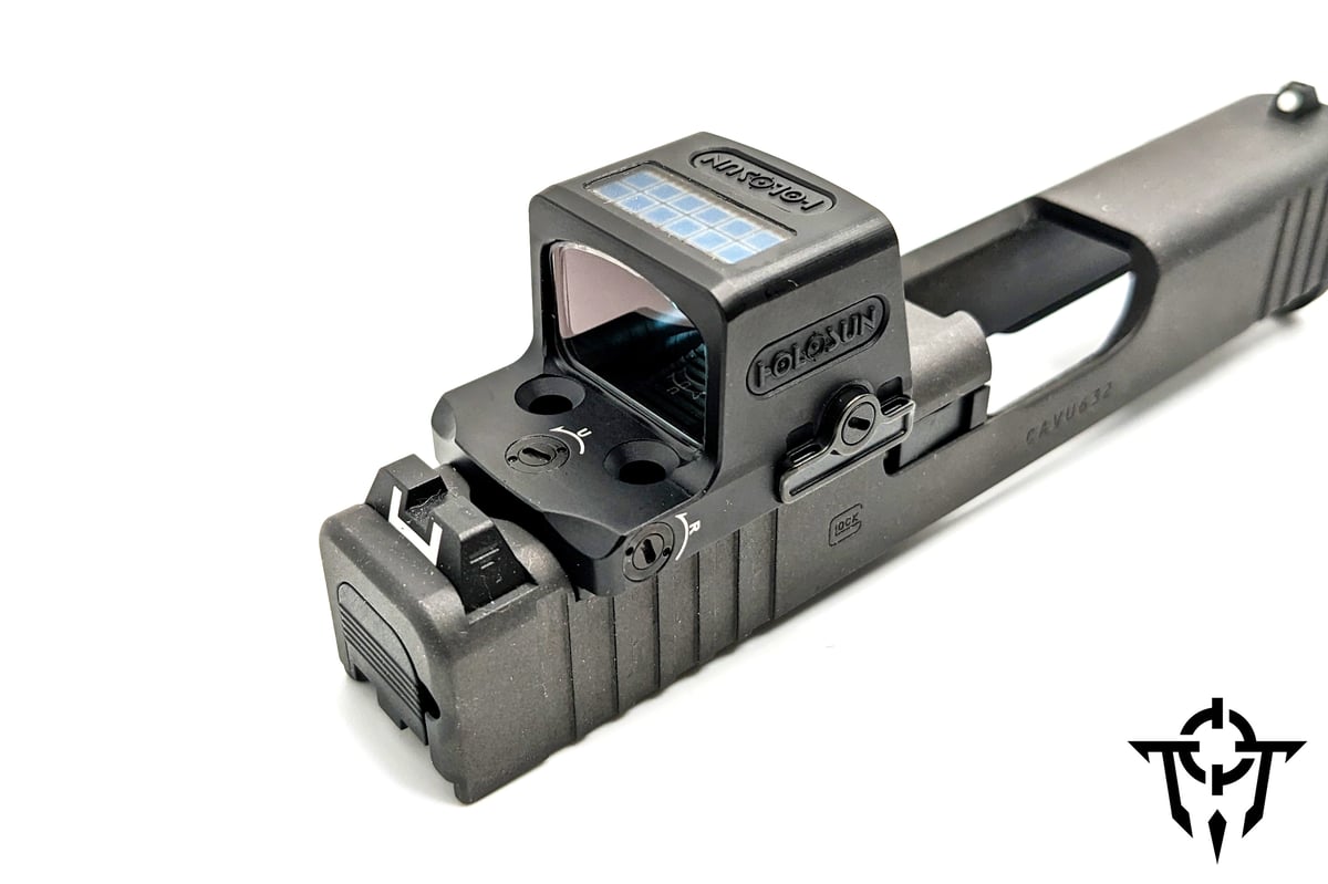 Glock MOS (43X/48 RMSc) Optic Plate (Holosun 407K/507K) | Titan ...