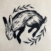 Image 1 of Gravitate Linocut Print